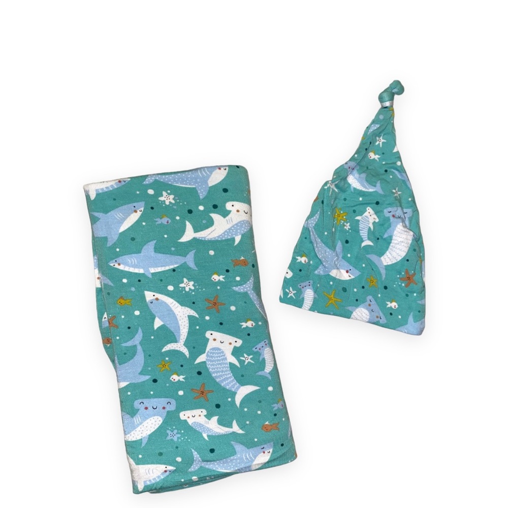 🦈LS Swaddle Set🦈